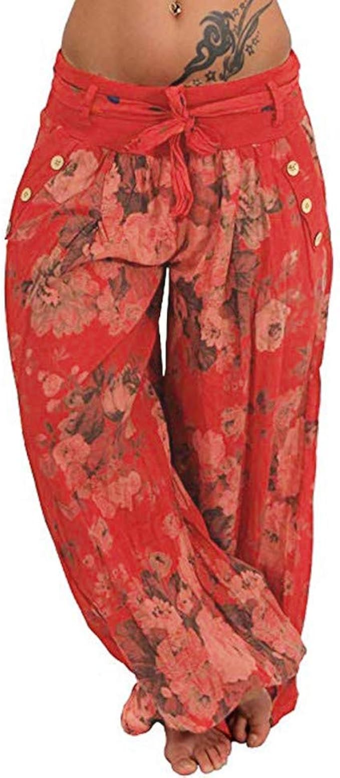 Ladies Bloomers Harem Pants Pluder Aladin Pants Festival Beach Fashion