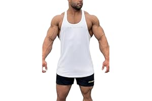 Jed North Pro Bodybuilding Workout Stringer Gym Tank Top Singlet Racerback