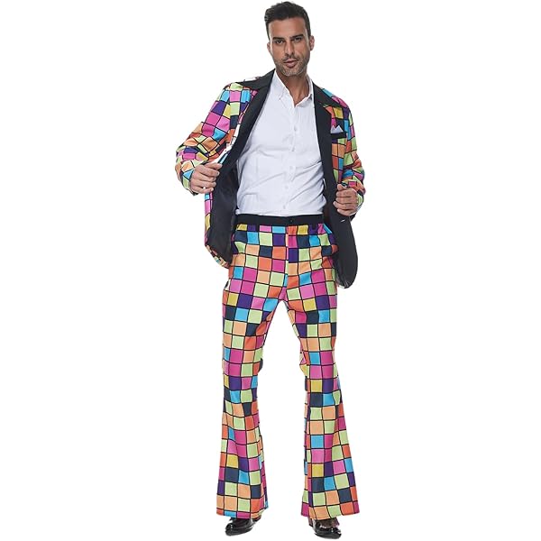 slim fit dress slacks 70's Dark Disco Diva  Fancy Dress Box