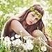 eBoot Lady Girl Headbands Multicolor Daisy Flower Crown Floral Garland for Festival Wedding Party, 9 Pieces