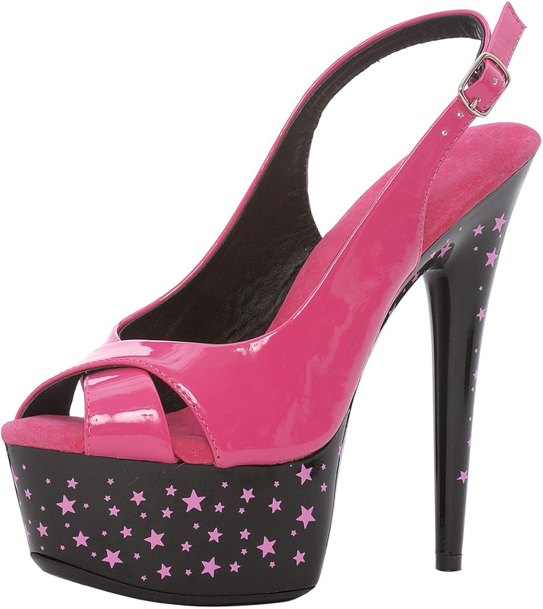 slingback platform shoes