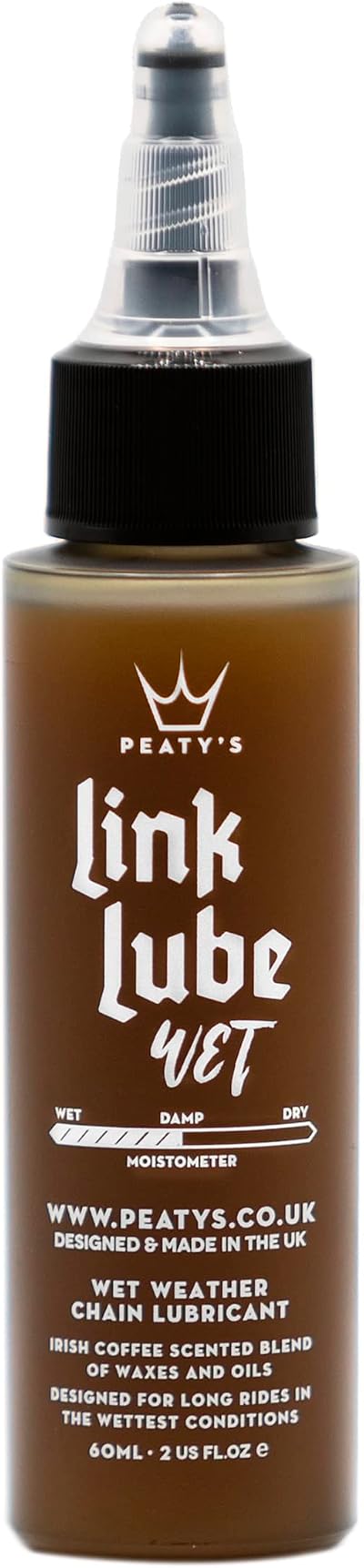 Peaty's LinkLube Wet Weather Bike Chain Lube 60ml - Biodegradable Film