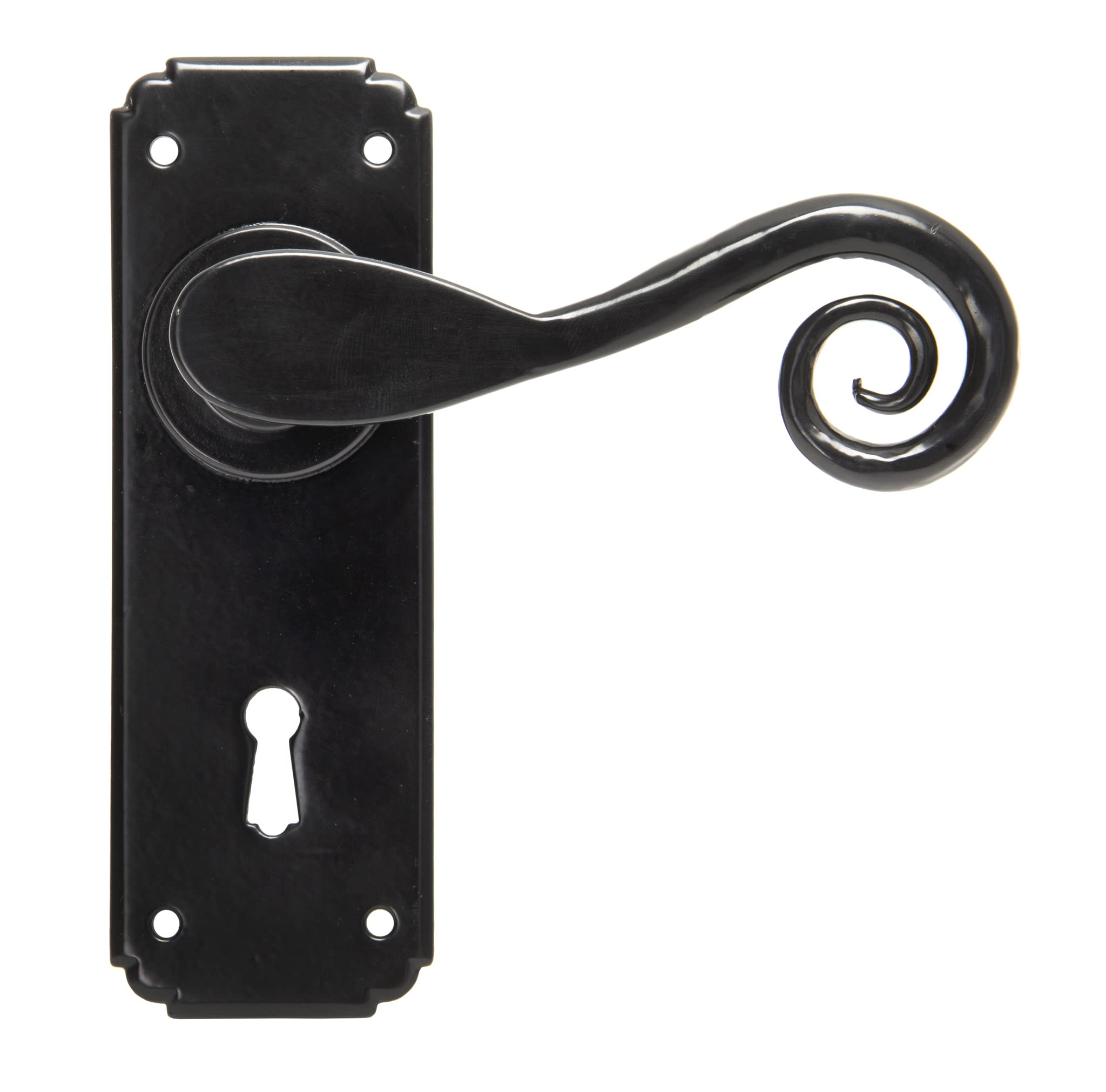 From the Anvil Black Monkeytail Lever Lock Set