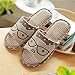 WoDeal Women and Men Novelty Cartoon Character Flax Cute Totes Funny House Bedroom Romeo Slippers Payless