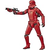 STAR WARS The Black Series Sith Jet Trooper Toy 6-inch Scale The Rise of Skywalker Collectible Action Figure, Kids Ages 4 and Up, Red