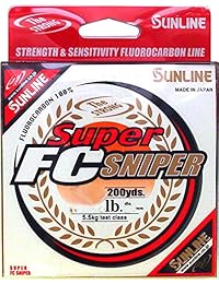 Sunline 63038900 Super FC Sniper 2 lb. Super FC Sniper, transparente natural, 200 m