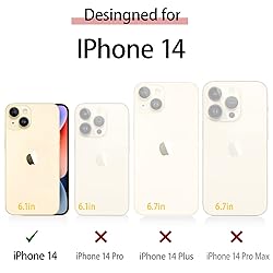 SZFIRSTEY Compatible with iPhone 14 Case for iPhone