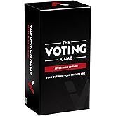 The Voting Game After Dark Edition - The Hilarious Adult Party Card Game About Finding Out Who Your Friends are - Perfect Chr