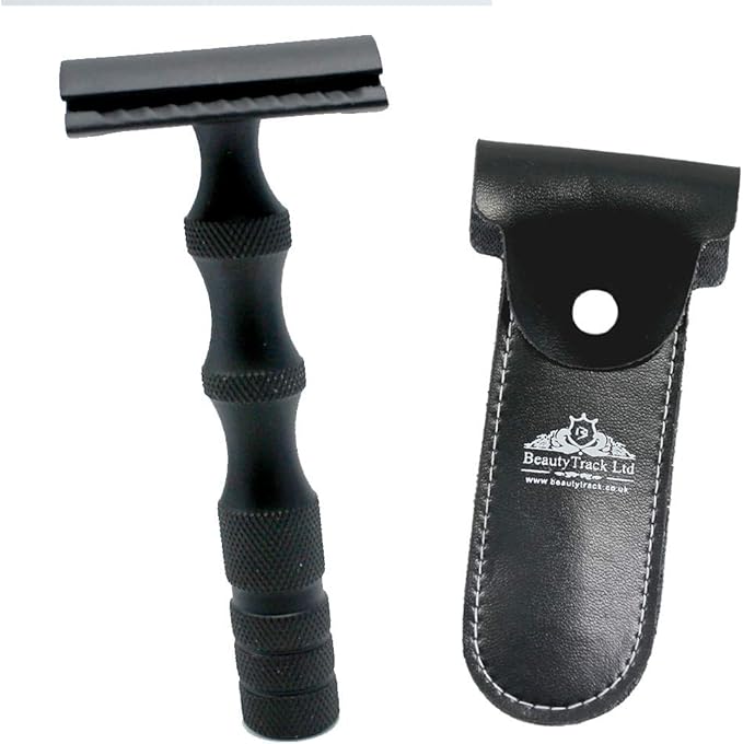 Black Safety Razor Double Edge Shaving Razor High Quality Shaving