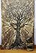 color crafts Tie and Dye Tree of Life Tapestry, Hippie Gypsy Wall Hanging, Tree of Life Tapestry, New Age Dorm Tapestry.