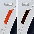 SlickMod PreCut Vinyl Smoke Tint for 2021-2022 Jeep Grand Cherokee L Sidemarker (4. Sidemarker, 20% Dark Smoke)