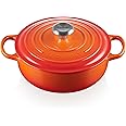Le Creuset Enameled Cast Iron Signature Sauteuse Oven, 3.5 qt., Flame