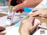 Pritt Glue Stick 22g Safe Child Friendly White Adhesive for Arts & Crafts view 5