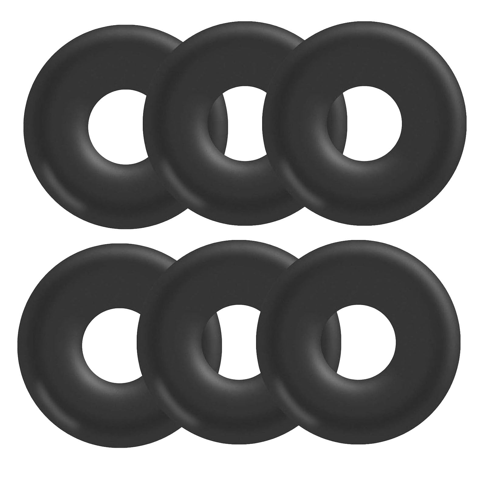 MACHSWON 50 Pcs Nitrile Rubber O-Rings 15mm OD 8mm ID 3.5mm Width Metric Sealing Washer Round O-Ring Gasket O Rings Seal Grommets Black
