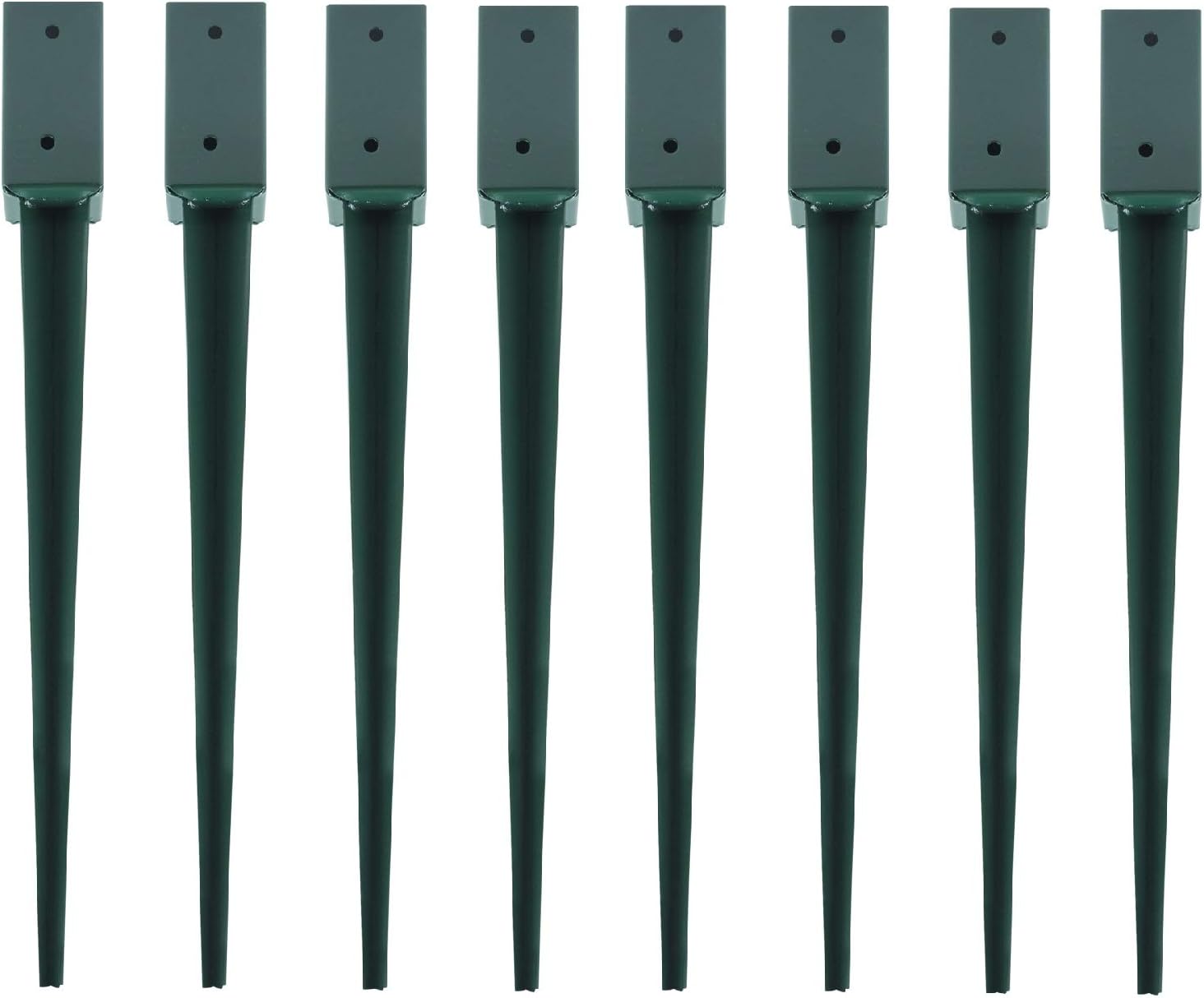 Woodside Steel Fence Post Holders, 75mm/3” Square, Wooden Fencing