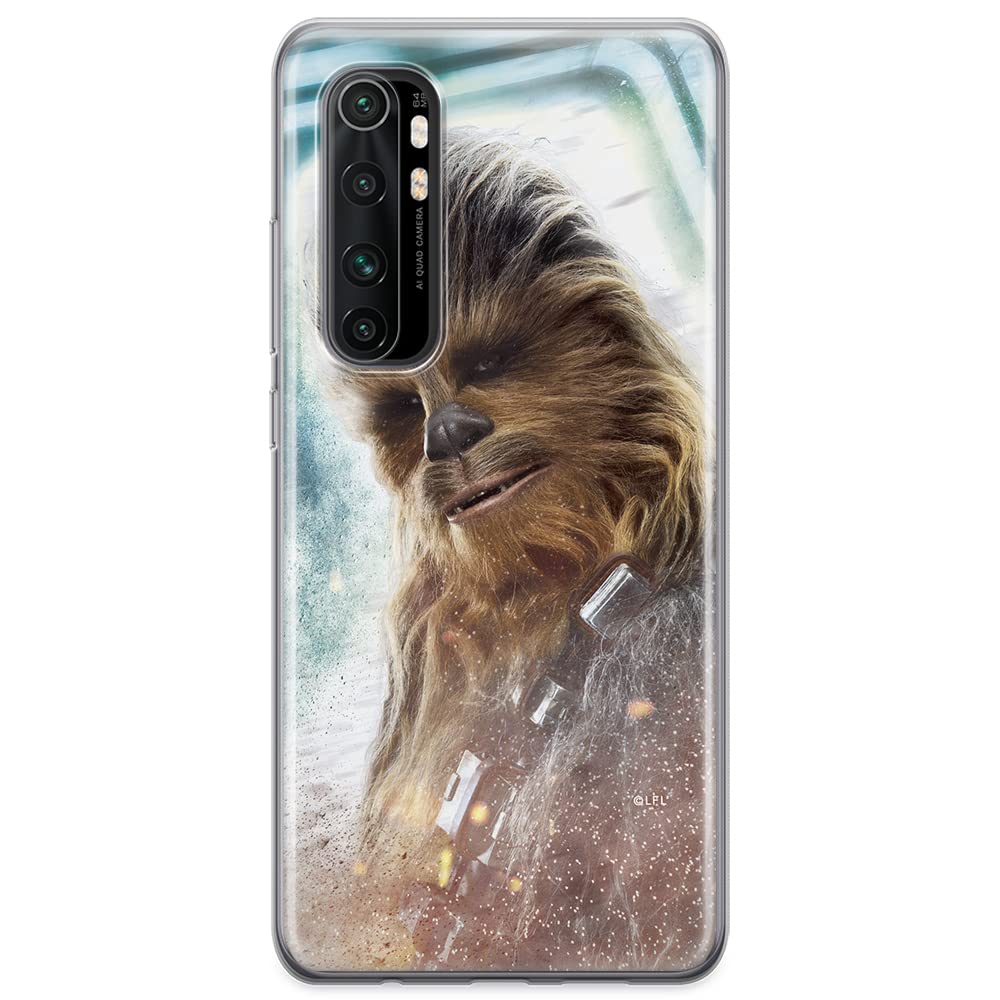 ERT GROUP mobile phone case for Xiaomi MI NOTE 10 Lite original and officially Licensed Star Wars pattern Chewbacca 001 optimally adapted to the shape of the mobile phone, case made of TPU