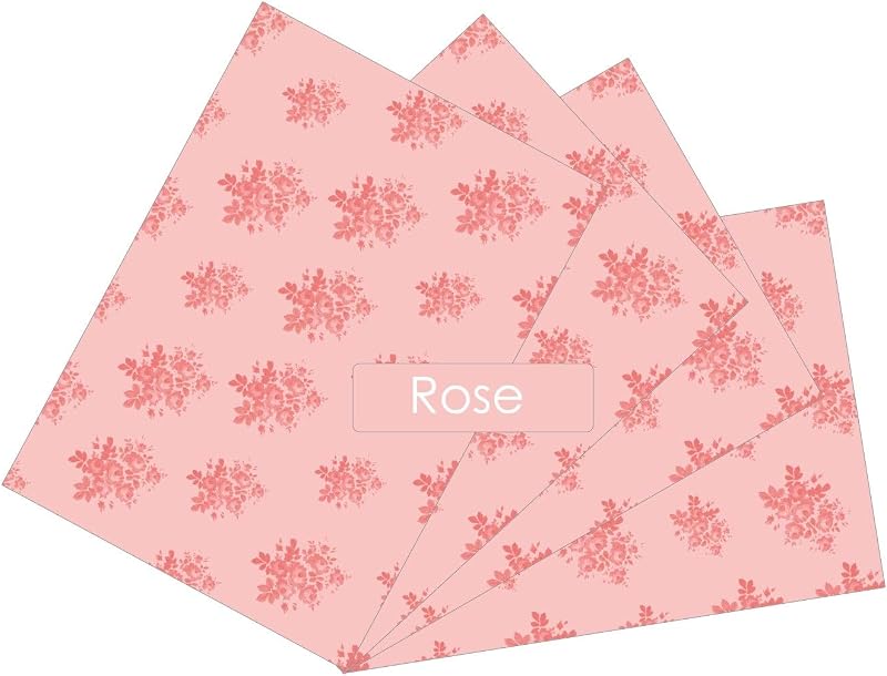 ZYBUX Scented Drawer Liners 4 Sheets 43x58cm Rose