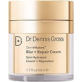 Dr Dennis Gross DermInfusions Blur + Repair Cream, Instantly Blurs Fine Lines, Smooths Skin with Satin-Matte Finish, Visibly Plumps & Firms, Reduces Redness, and Improves Skin Elasticity, 1.7 Fl Oz