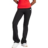 Adidas Womens Essentials Small Logo Flared Leggings