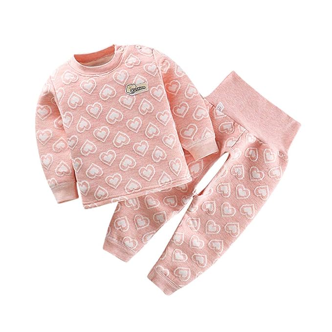 Zolimx Pijama Infantil Otoño e Invierno Traje Deportivo de Ocio ...