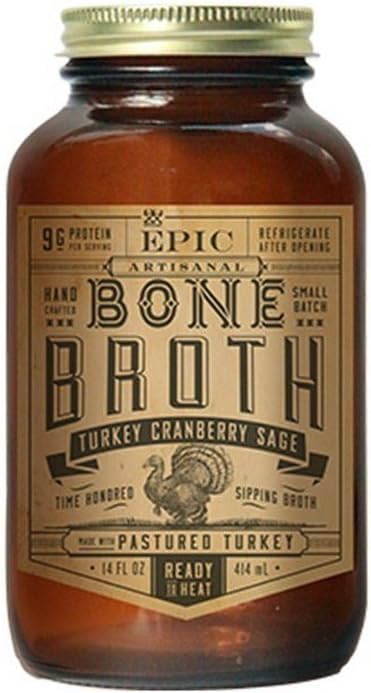 Epic Broth Turkey Bone Crn Sge