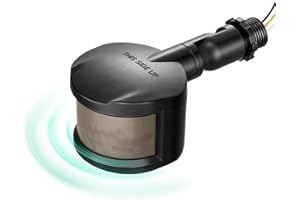 EDISHINE Motion Sensor, 180-Degree Replacement Motion Detector for Security Floodlights, Adjustable Time & Detection Sensitiv