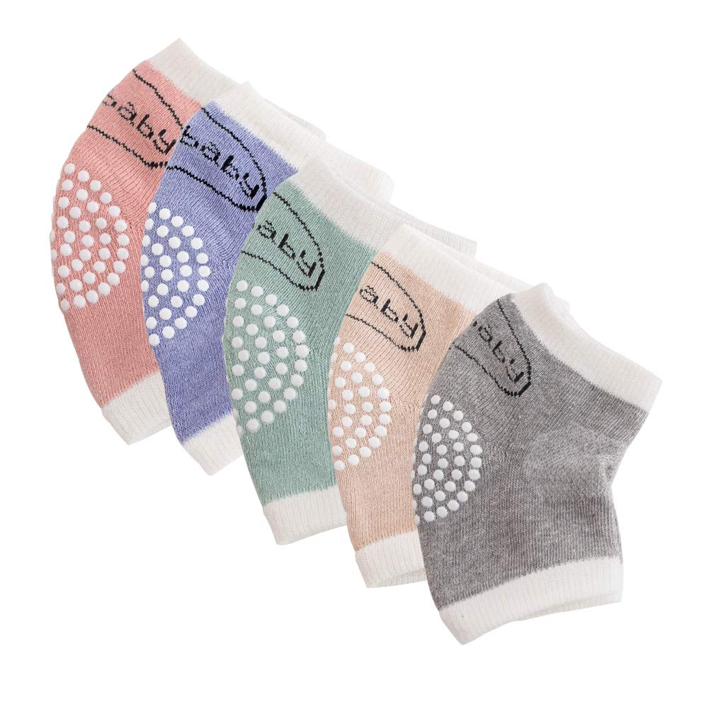 Baby Knee Pads, Yuccer Baby Crawling Anti-Slip Knee Unisex Cotton Knee Protector for Toddler