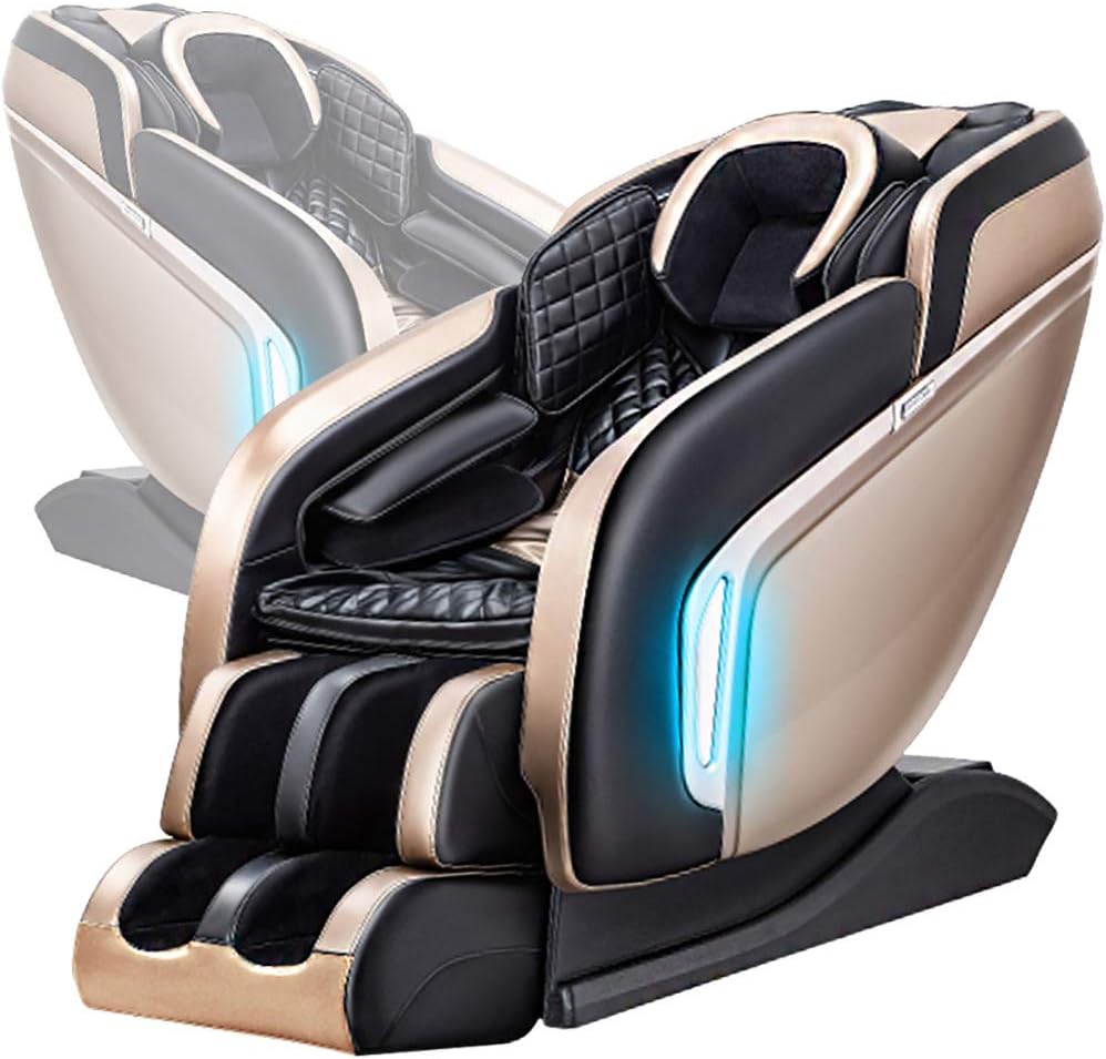 Armchair 3D Massage Chair - Professional Relax Shiatsu, Zero Gravity, Magnetic, Heat System, Kneading Massage Sofa Chair for Elderly Office
