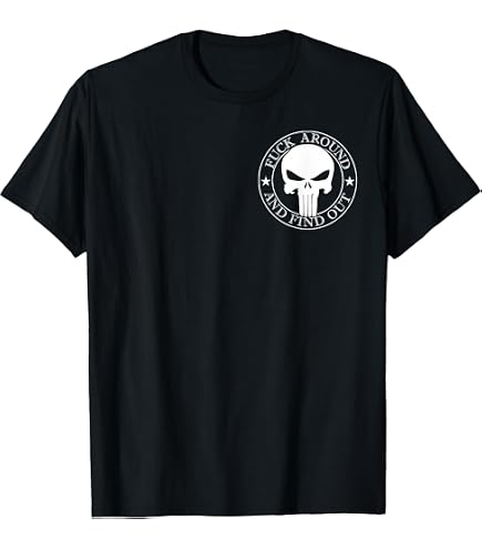 シャツとTシャツ Amazon.com: (2 Sided) Fuck Around and Find Out T-Shirt : Clothing