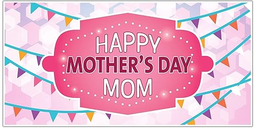 Amazon Com Mother S Day Custom Banner Party Decoration Backdrop