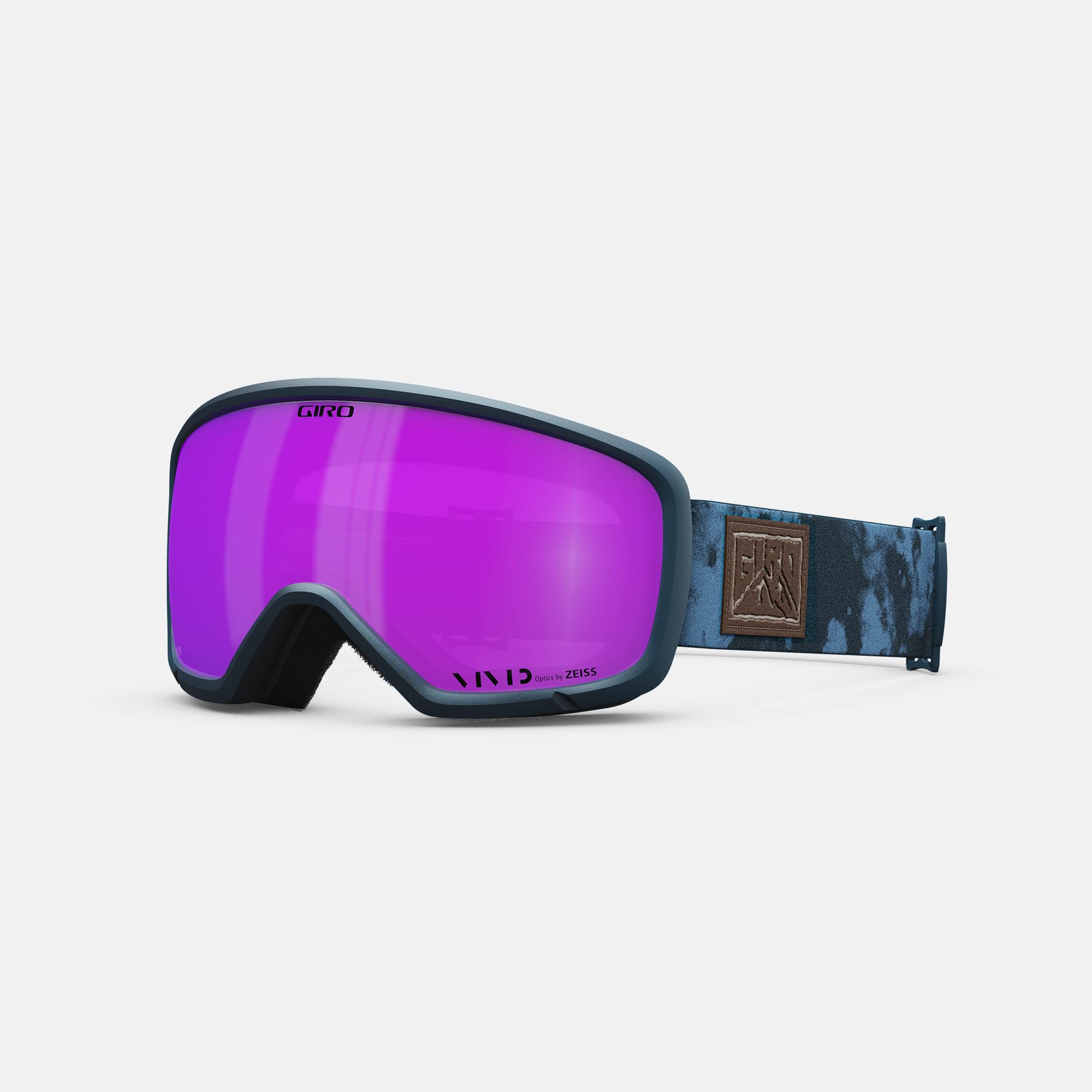 Giro Millie Womens Snow Goggles - Anodized Blue Clouddust - Vivid Pink Lens - Medium
