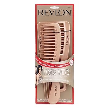 Amazon Com Revlon Anti Static Hair Combs Hair Brushes Beauty
