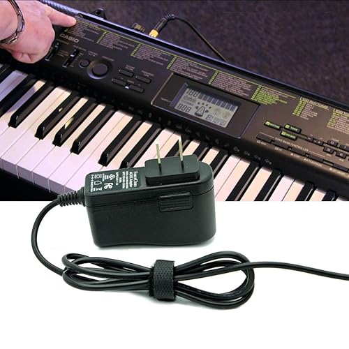 thumbnail interactive-video image 1 of UL Listed] OMNIHIL 8 Feet Long AC/DC Adapter Compatible With 1 of 12