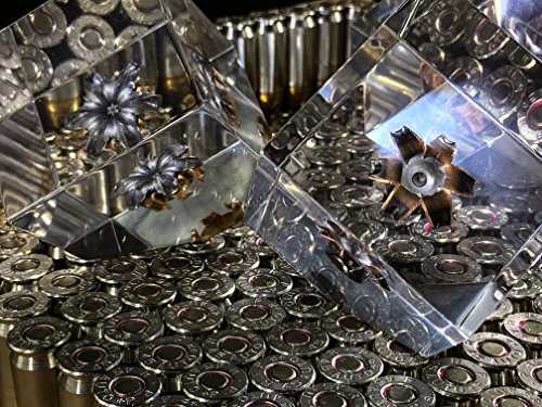 Fired Shots Real Expanded Hollow Point Bullet - Gun Accessories, Gun Lover Gifts and Collectible Tactical Souvenir, Stocking Stuffers and Gifts for Men (.40 Barnes TAC-XPD) - Thumbnail 4