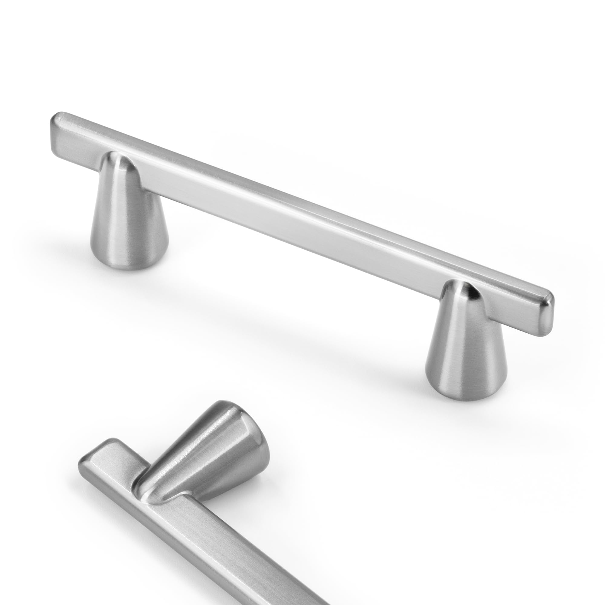 HESTIA HARDWARE 10 Pack 3 Inch Satin Nickel Cabinet