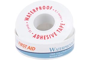 Dukal 32018M Waterproof Adhesive Tape, ½" x 10 yds, Shape, ()