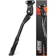HENMI Bike Kickstand for Adult Bikes, Adjustable Bicycle Kickstand for Most 24"-29", 4 Holes, Non-Slip Sole, Aluminum Alloy Material, Kickstand for Mountain Bike/Trek Bike