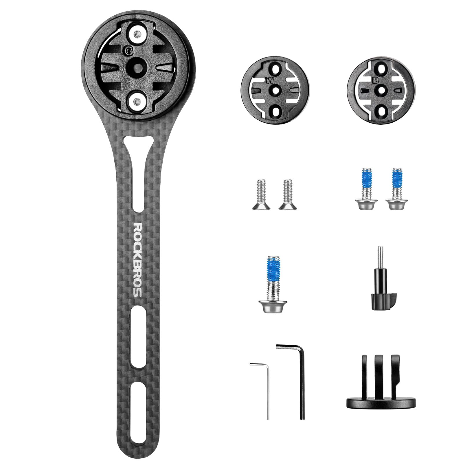 Photo 1 of ROCKBROS Bike Computer Mount Out-Front Compatible with Mainstream Watch Tables?Equipped with Multiple Types of Bases