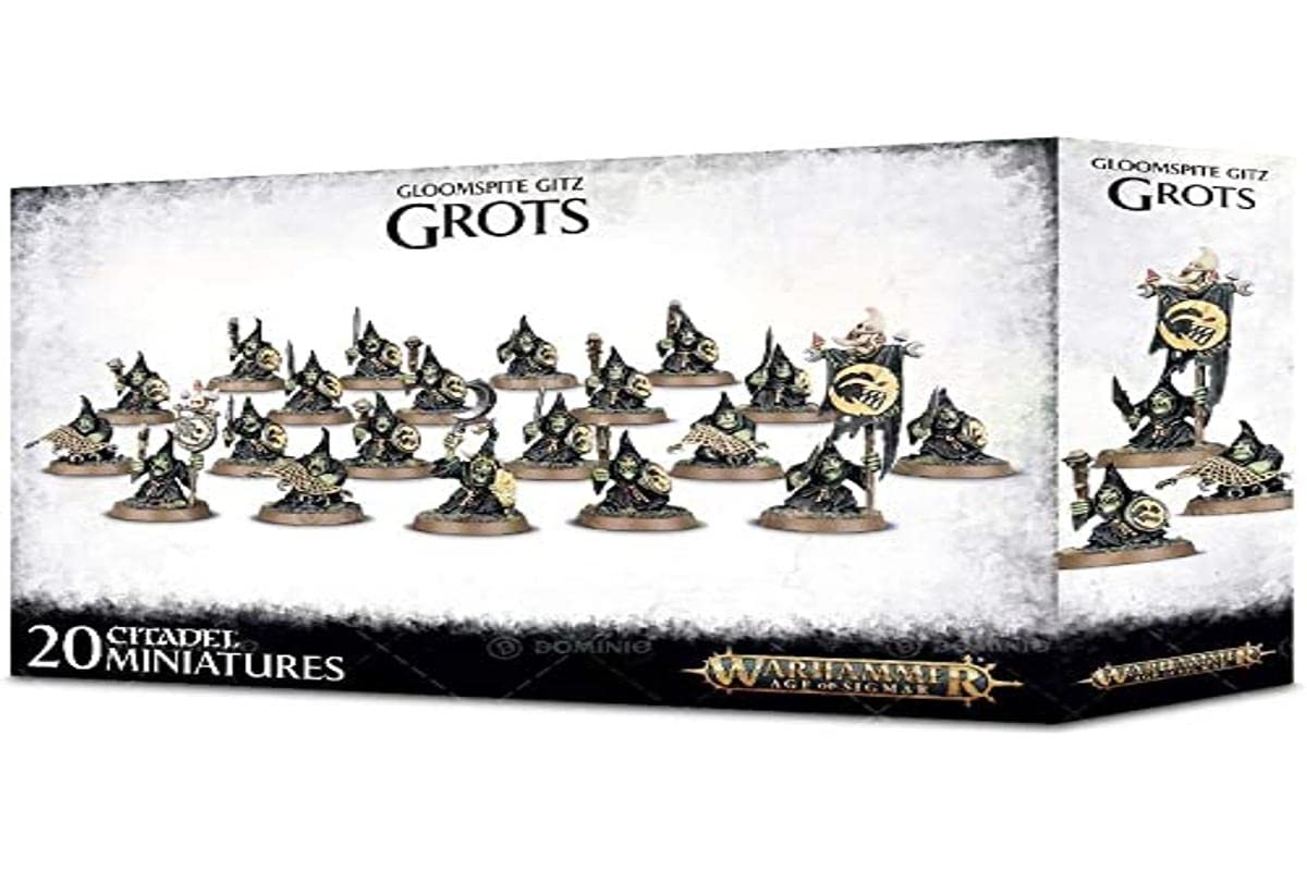 Games Workshop - Warhammer Age of Sigmar - Gloomspite Gitz: Grots (Shootas / Stabbas)