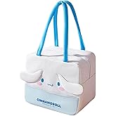 Cute Lunch Bag for Women, Leakproof Cartoon Lunch Box, Reusable Large Capacity Lunch Tote Bag for Work Travel Picnic