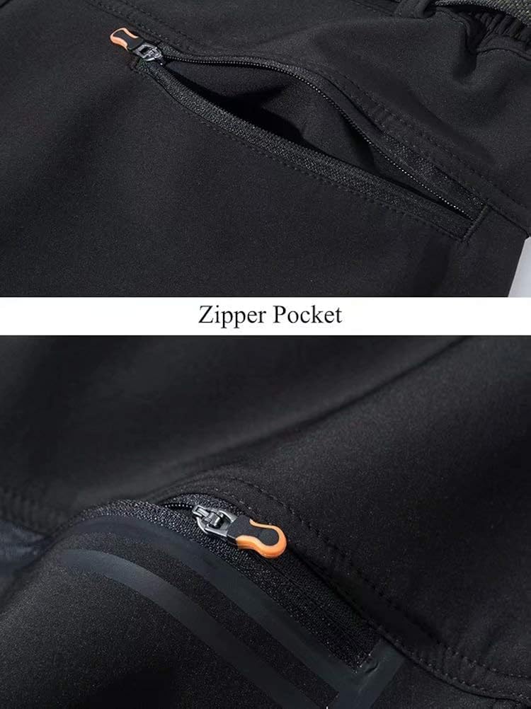Kefitevd Mens Outdoor Hiking Pants Water Resistant Breathable Lightweight Pants With Zipper Pocket Clothing Sports Outdoors Sweeterdaysbakeshop Com