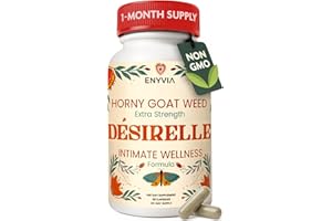 Enyvia Libido Booster for Women Fast Acting - Hormone Balance for Women with Hornygoatweed, Tribulus Terrestris and Maca Root, Enhancing Supplements for Couples 60ct, 30-Day Supply USA Tested