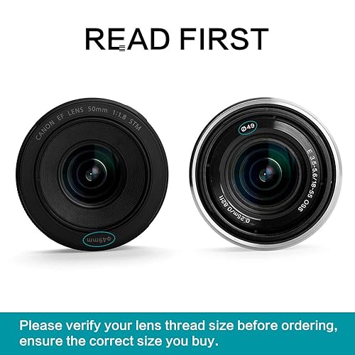 49mm Lens Hood Universal Collapsible Lens Sun Shade Hood with