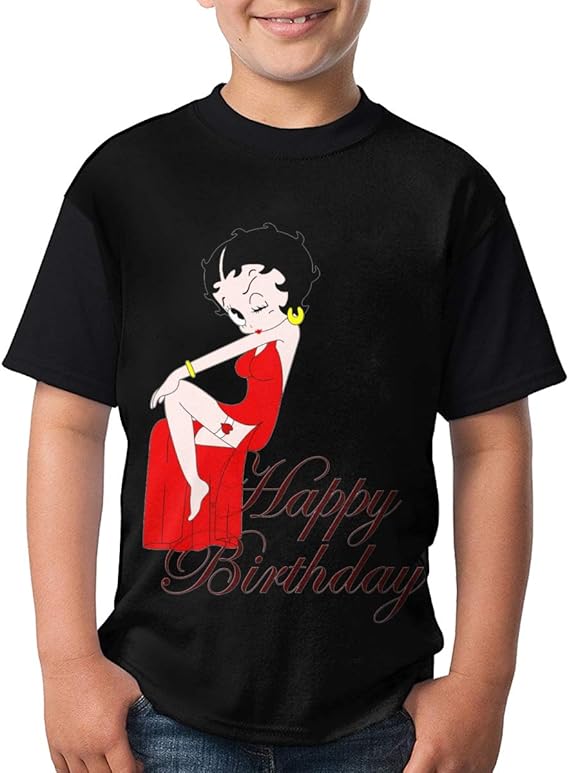 Amazon Co Jp ベティちゃん1 子供tシャツ 半袖 かわいい アニメ 日常服 夏 男の子 女の子 薄手 通気性 柔らかい 子供服 Tシャツ Clothing Accessories