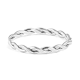 Sterling Silver Stacking Ring | Silver Statement