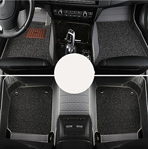 QXXZ Autodecorun Custom Fit PVC Leather Car Floor Mats For BMW 1 2 3 4 5 6 7 X1 X3 X4 X5 X6 Z4 Series Car Carpet Mats Set Accessories