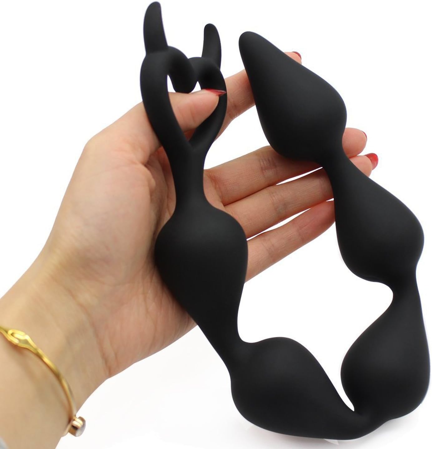 Blockage Play Plug Women Toys Big Silicone Blockage Beads Flexible Blockage Plugs Blockage Funny Toys Funny Products Unifunny Blockage Balls 36 * 3.5 Cm Pigtail Plug Blockage