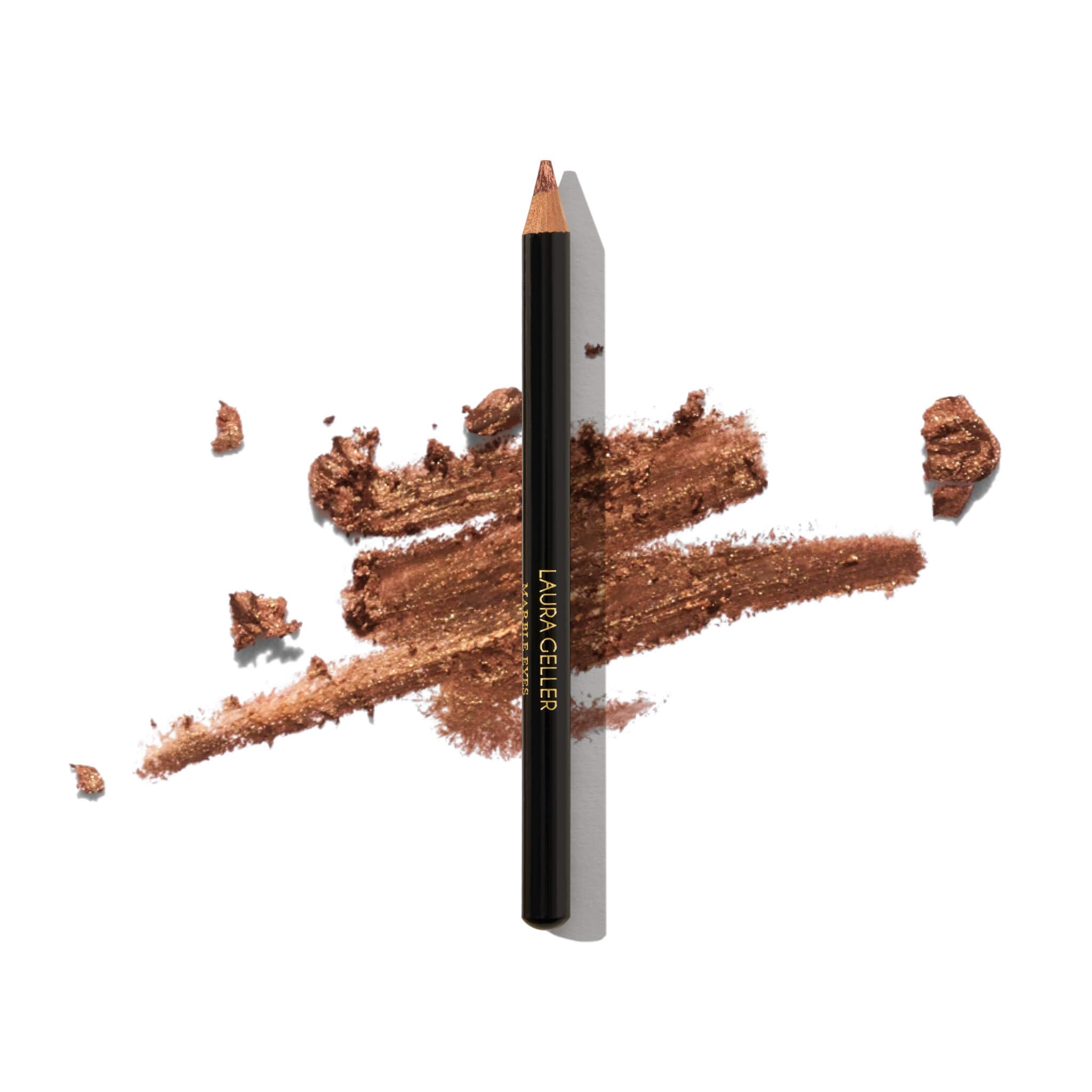 LAURA GELLER NEW YORK Marble Eyes Multidimensional Eyeliner – Long-lasting and Smudge-resistant - Creamy smooth-glide formula- Ultra-pigmented Eye Liner Makeup- Smoky Silk