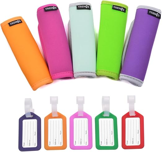 neoprene luggage tags