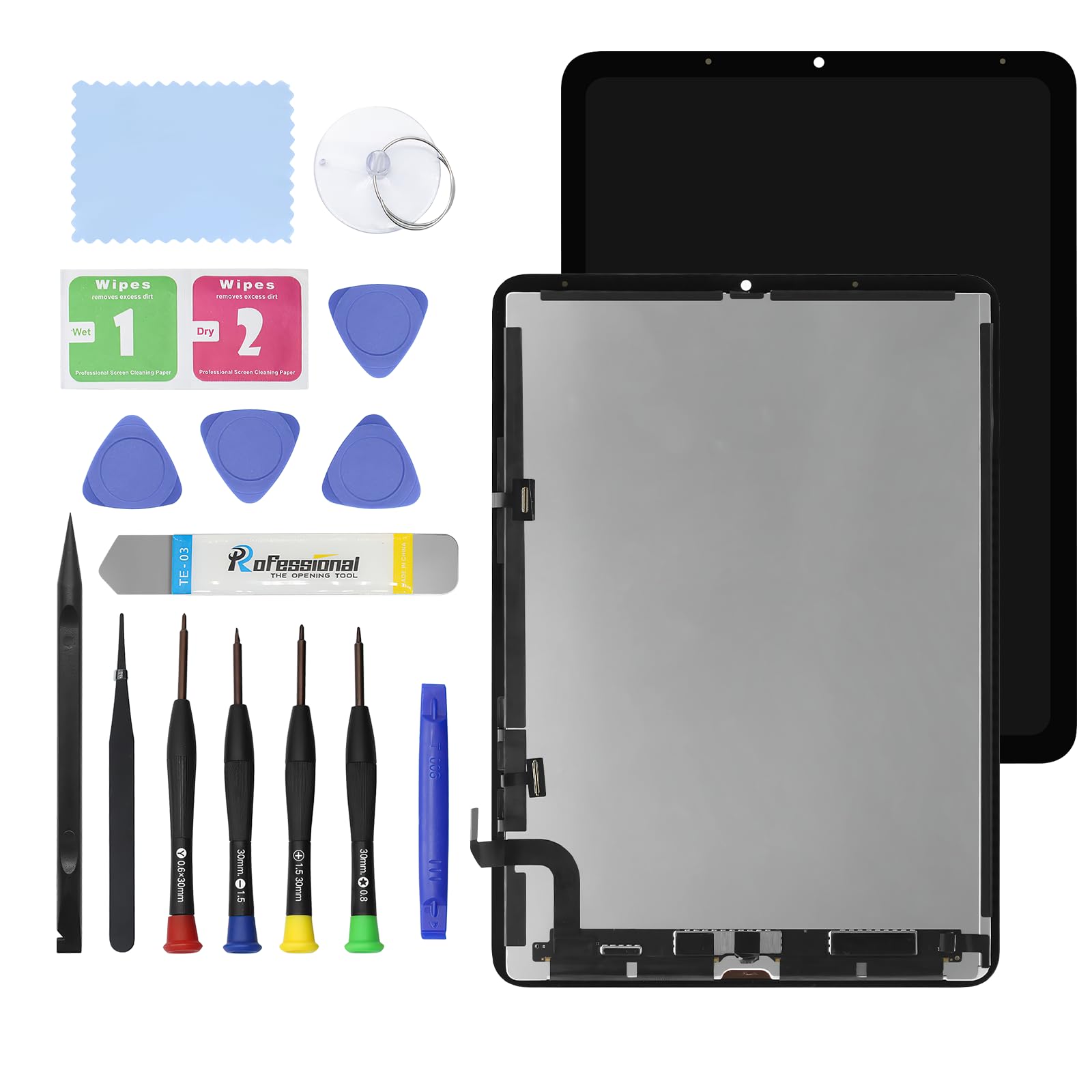 Photo 1 of GBOLE 10.9" Screen Replacement for iPad Air 5 5th Generation 2022 A2589 A2591 A2588 LCD Display Glass Touch Digitizer Premium Kit with Tools